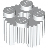 LEGO Steen 2x2 Rond met Grill WIT (100 stuks) LEGO Steen 2x2 Rond met Grill WIT (100 stuks)