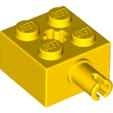 LEGO Steen 2x2 met Pin GEEL (100 stuks) LEGO Steen 2x2 met Pin GEEL (100 stuks)
