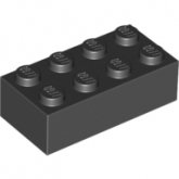 LEGO Brick 2x4 BLACK (100 pcs) LEGO Brick 2x4 BLACK (100 pcs)