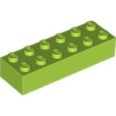 LEGO Steen 2x6 LIMEGROEN (100 stuks) LEGO Steen 2x6 LIMEGROEN (100 stuks)