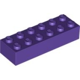 LEGO Steen 2x6 PAARS (100 stuks) LEGO Steen 2x6 PAARS (100 stuks)