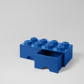 LEGO Steen Opberglade 8 BLAUW