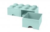 LEGO Opberglade 8 AQUABLAUW LEGO Opberglade 8 AQUABLAUW