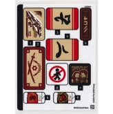 LEGO Stickervel 71858