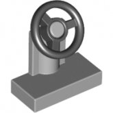 LEGO Stuurinrichting 1x2 LICHTGRIJS (100 stuks)