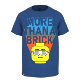 LEGO T-Shirt BLAUW (M12010543 - Maat 110) LEGO T-Shirt BLAUW (M12010543 - Maat 110)