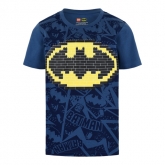 LEGO T-Shirt Batman DONKERBLAUW (M12010191 - Maat 122)