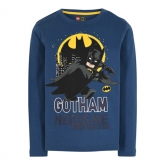 LEGO T-Shirt Batman DONKERBLAUW (M12010214 - Maat 122)