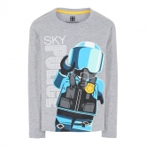 LEGO T-Shirt City LICHTGRIJS (M12010286 - Maat 110)