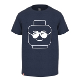 LEGO T-Shirt DONKERBLAUW (M12010544 - Maat 110) LEGO T-Shirt DONKERBLAUW (M12010544 - Maat 110)