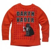 LEGO T-Shirt Darth Vader ORANJEROOD (Terry 125 Maat 146)