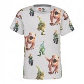 LEGO T-Shirt Jurassic World LICHTGRIJS (CM-50290 - Maat 110)
