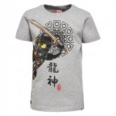 LEGO T-Shirt Ninjago LICHTGRIJS (Teo 314 Maat 104)
