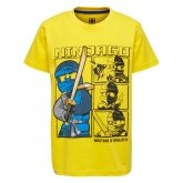 LEGO T-Shirt Ninjago GEEL (M-72509 Maat 104)