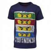 LEGO T-Shirt Ninjago DONKERBLAUW (M-70175 - Maat 110)