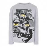 LEGO T-Shirt Ninjago LICHTGRIJS (M12010208 - Maat 92) LEGO T-Shirt Ninjago LICHTGRIJS (M12010208 - Maat 92)