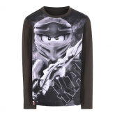 LEGO T-Shirt Ninjago DONKERGRIJS (M12010212 - Maat 128) LEGO T-Shirt Ninjago DONKERGRIJS (M12010212 - Maat 128)