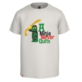 LEGO T-Shirt Ninjago WIT (M12010481 - Maat 104) LEGO T-Shirt Ninjago WIT (M12010481 - Maat 104)