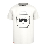 LEGO T-Shirt WIT (M12010544 - Maat 128) LEGO T-Shirt WIT (M12010544 - Maat 128)