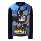 LEGO T-shirt Batman ZWART (M12010038 - Maat 104)