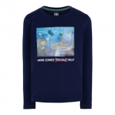 LEGO T-shirt City DONKERBLAUW (M12010035 - Maat 140)