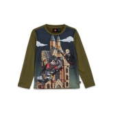 LEGO T-shirt Harry Potter DONKER KAKIGROEN (LWTANO 706 - Maat 11