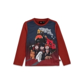 LEGO T-shirt Harry Potter DONKERROOD (LWTANO 706 - Maat 152)