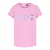 LEGO T-shirt LICHTROZE (LWTEAH 301 - Maat 116) LEGO T-shirt LICHTROZE (LWTEAH 301 - Maat 116)