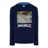 LEGO T-shirt Ninjago DONKERBLAUW (M12010030 - Maat 122) LEGO T-shirt Ninjago DONKERBLAUW (M12010030 - Maat 122)