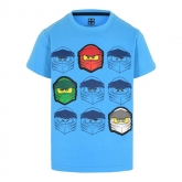 LEGO T-shirt Ninjago BLAUW (M12010022 - Maat 110) LEGO T-shirt Ninjago BLAUW (M12010022 - Maat 110)