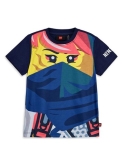 LEGO T-shirt Ninjago DARK NAVY (LWTANO 311 - Size 116)