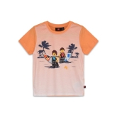 LEGO T-shirt ORANJE (LWTANO 309 - Maat 128)