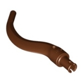 LEGO Tak met Pin Groot BRUIN (100 stuks)