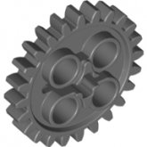 LEGO Tandwiel 24 DONKERGRIJS (100 stuks)