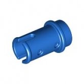 LEGO Technic Pin Kort BLAUW (100 stuks)