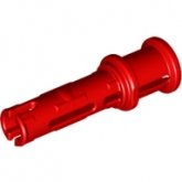 LEGO Technic Pin Lang met Bush ROOD (100 stuks)
