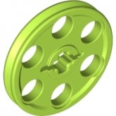 LEGO Technisch Wiel 3x3 LIMEGROEN (100 stuks)