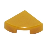 LEGO Tegel 1x1 Kwart Rond GOUDKLEURIG (100 stuks)