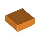 LEGO Tegel 1x1 ORANJE (100 stuks)