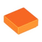 LEGO Tegel 1x1 ORANJE (100 stuks) LEGO Tegel 1x1 ORANJE (100 stuks)