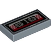 LEGO Tegel 1x2 Cassettebandje ZANDBLAUW (10 stuks) LEGO Tegel 1x2 Cassettebandje ZANDBLAUW (10 stuks)