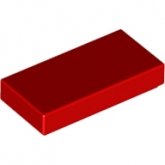 LEGO Tegel 1x2 ROOD (100 stuks) LEGO Tegel 1x2 ROOD (100 stuks)