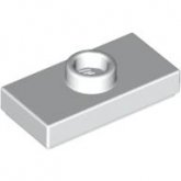 LEGO Plaat 1x2 met Nop WIT (100 stuks) LEGO Plaat 1x2 met Nop WIT (100 stuks)