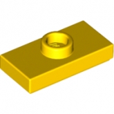 LEGO Plaat 1x2 met Nop GEEL (100 stuks) LEGO Plaat 1x2 met Nop GEEL (100 stuks)