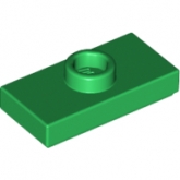 LEGO Plaat 1x2 met Nop GROEN (100 stuks) LEGO Plaat 1x2 met Nop GROEN (100 stuks)