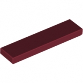 LEGO Tegel 1x4 DONKERROOD (100 stuks) LEGO Tegel 1x4 DONKERROOD (100 stuks)