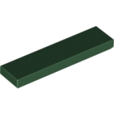 LEGO Tegel 1x4 DONKERGROEN (100 stuks) LEGO Tegel 1x4 DONKERGROEN (100 stuks)