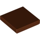 LEGO Tile 2x2 BROWN (100 pcs)