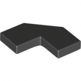 LEGO Tegel 2x2 Hoek ZWART (100 stuks) LEGO Tegel 2x2 Hoek ZWART (100 stuks)