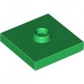 LEGO Plaat 2x2 met Nop GROEN (100 stuks) LEGO Plaat 2x2 met Nop GROEN (100 stuks)